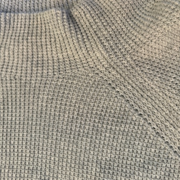 Eileen Fisher Light Gray Crew Neck Sweater - Picture 4 of 6